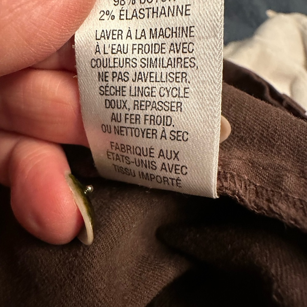 Nili Lotan Shon pants oxblood EUC - Picture 10 of 10